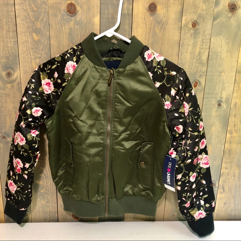 Limited Too Girls Bomber Jacket